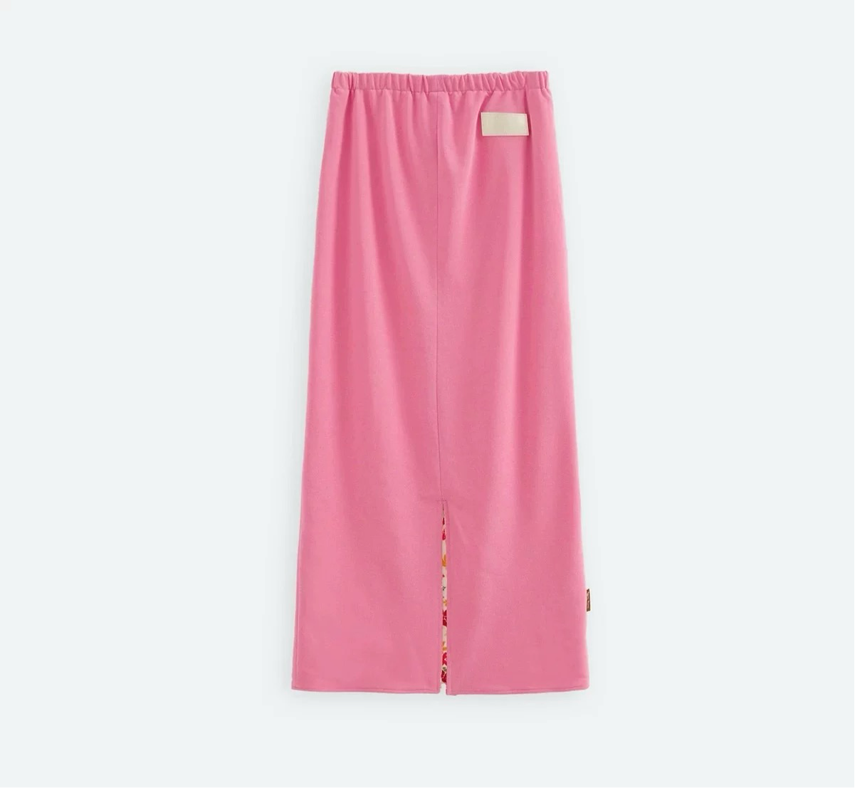 ‘Dreamy hibiscus‘ reversible maxi skirt