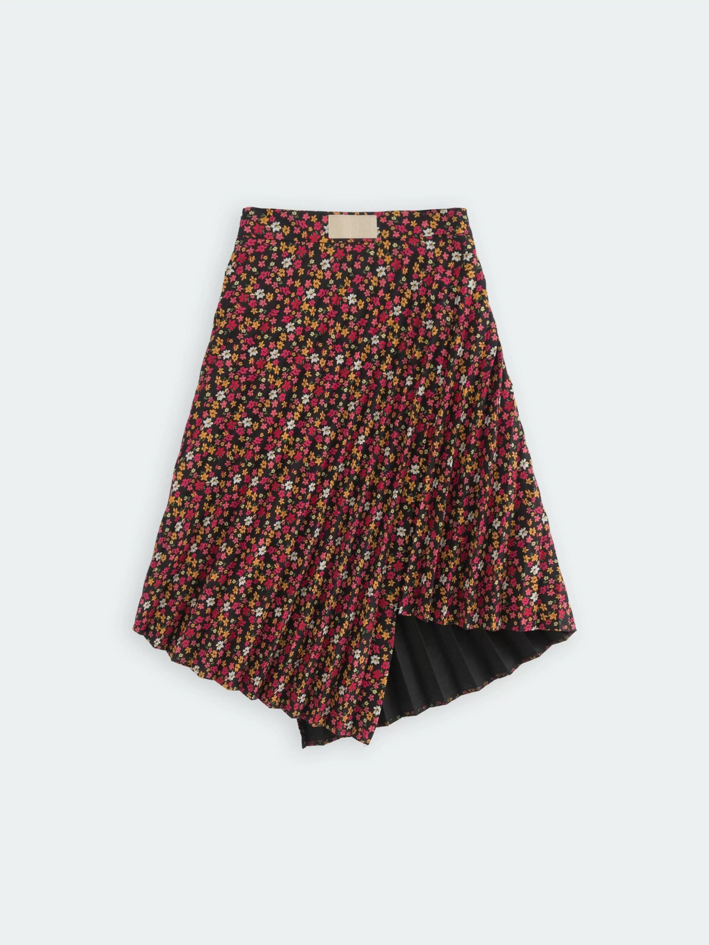 ‘Dawn blossoms’ pleated skirt